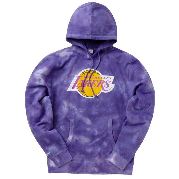 Mitchell Ness Los Angeles Lakers Tie Dye Hoodie Basket Obchod.cz basketbalovy obchod s nejlep im vyb rem